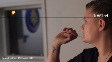 DeNoise TEST of NEAT VIDEO with GH5 footage