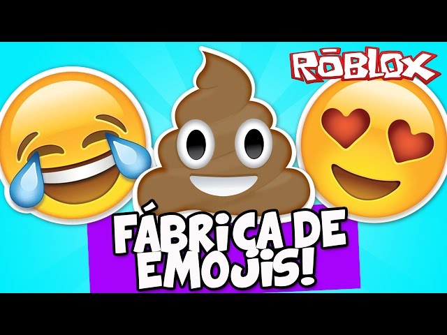 A FÁBRICA DE EMOJIS! - Roblox (EMOJI Factory Tycoon) 