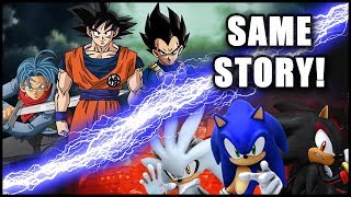 The Goku Black Saga of Dragon Ball Super is Sonic 06's Story!