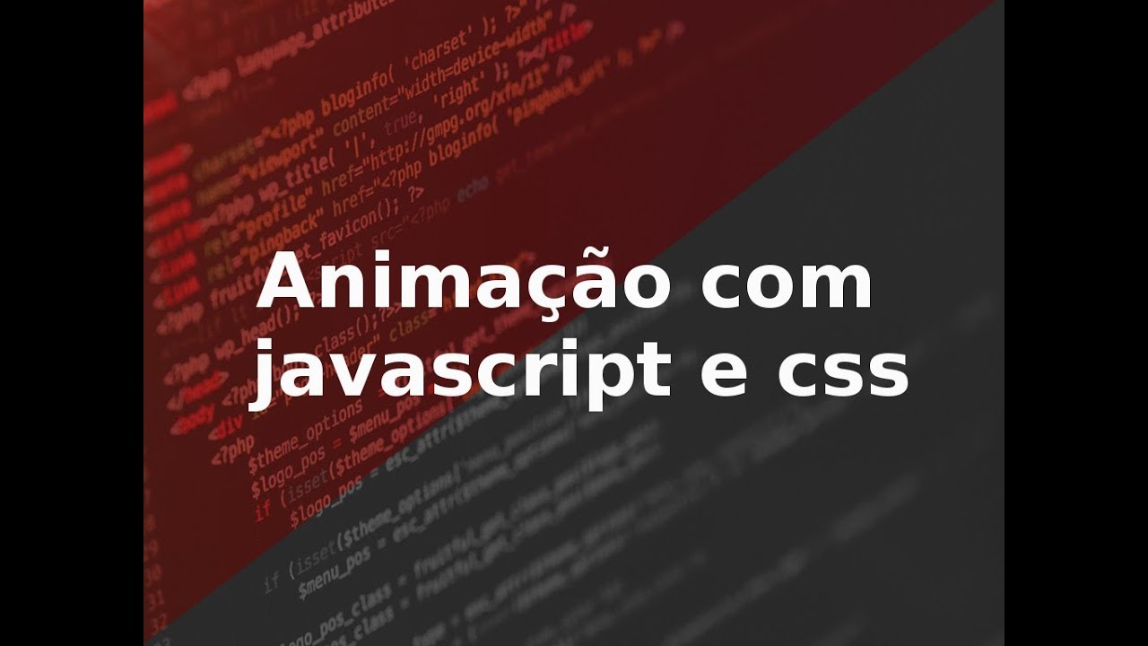 JAVASCRIPT - Animação com javascript e css - YouTube