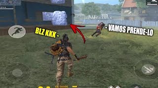 TROLLAMOS O INIMIGO NO GELO - FREE FIRE