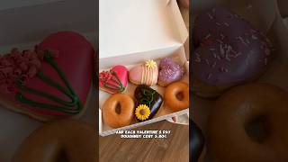 Rating Valentine’s Day donuts at Krispy Kreme 🍩