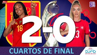 Resumen y Goles | España 2-0 Suiza | Eurocopa Femenina | UEFA Women's EURO Switzerland 2025