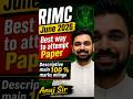 RIMC June 2026 Best Way to Attempt Paper | English main Kaise score karen #rimc2026 #rimc #sainik