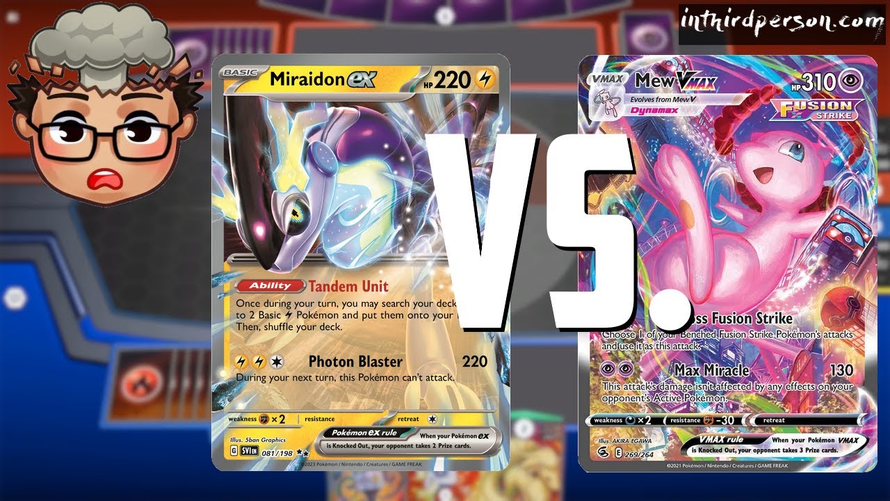 Raikou V VS Mew VMAX 