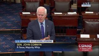 Sen. Cornyn Highlights Texas Priorities, Ends Cycle of Stopgap Measures with Government Funding Bill