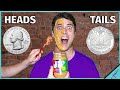 FLIP A COIN EXTREME DARE CHALLENGE! Ultimate HEADS or TAILS!