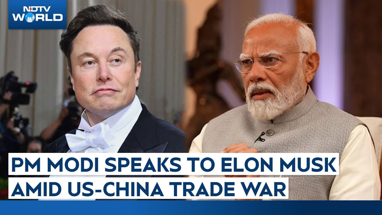 PM Modi Elon Musk | "Immense Potential For...": PM Modi To Elon Musk Amid US-China Trade War