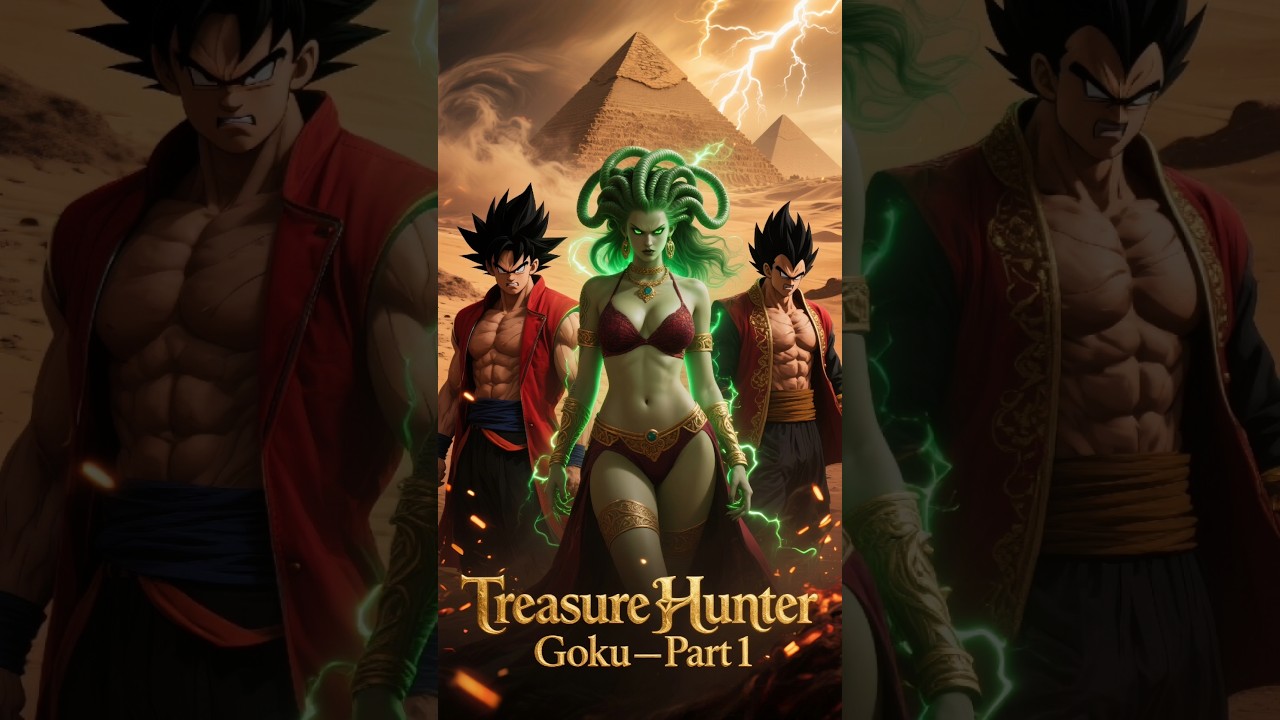 Goku and Vegeta : Misr treasure Hunt