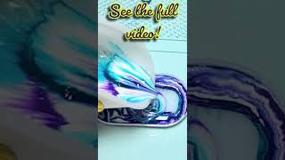 Aquacast Marbling Method 1: Drops in Cup (Oval Tray)