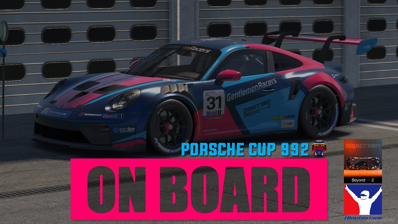 iRacing - Official - Porsche Cup 992.2 - Road Atlanta - BSB2 VR | SFX-100