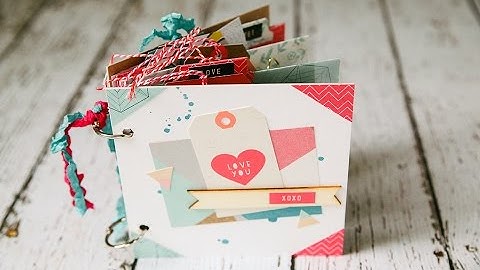 Envelope Mini Album Process Video- Clique Kits Feb. Project #1