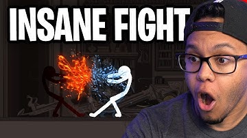 Reacting to The Elementalists | INSANE Stick Figure Fight