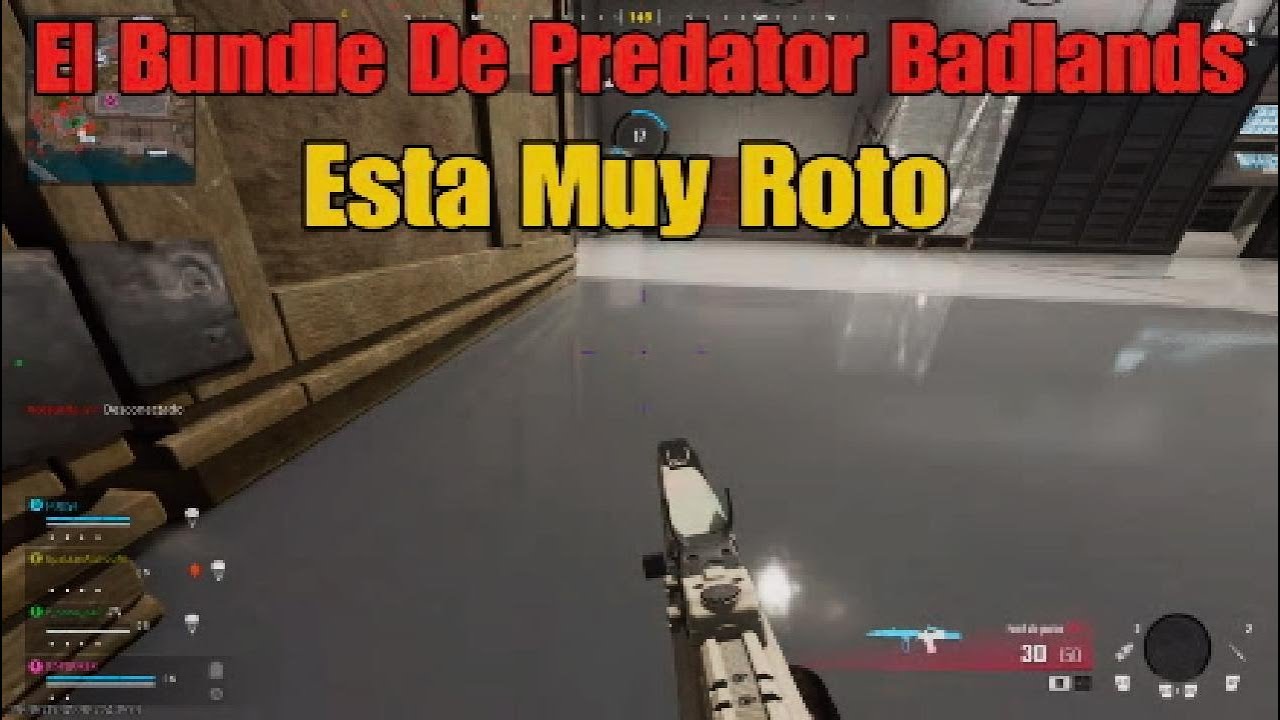 EL PACK DE PREDATOR BADLANDS ESTA ROTISIMO