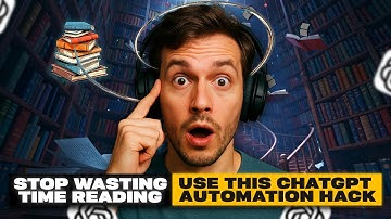 Stop Wasting Time Reading—Use This ChatGPT Automation Instead