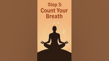 Steps to Breath Mindfully  #mindfulness #relaxingmusic #shorts