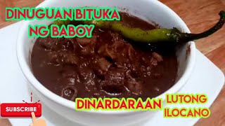 Dinugoang Bituka Or Isaw Ng Baboy Dinardaraan Lutong Ilocano