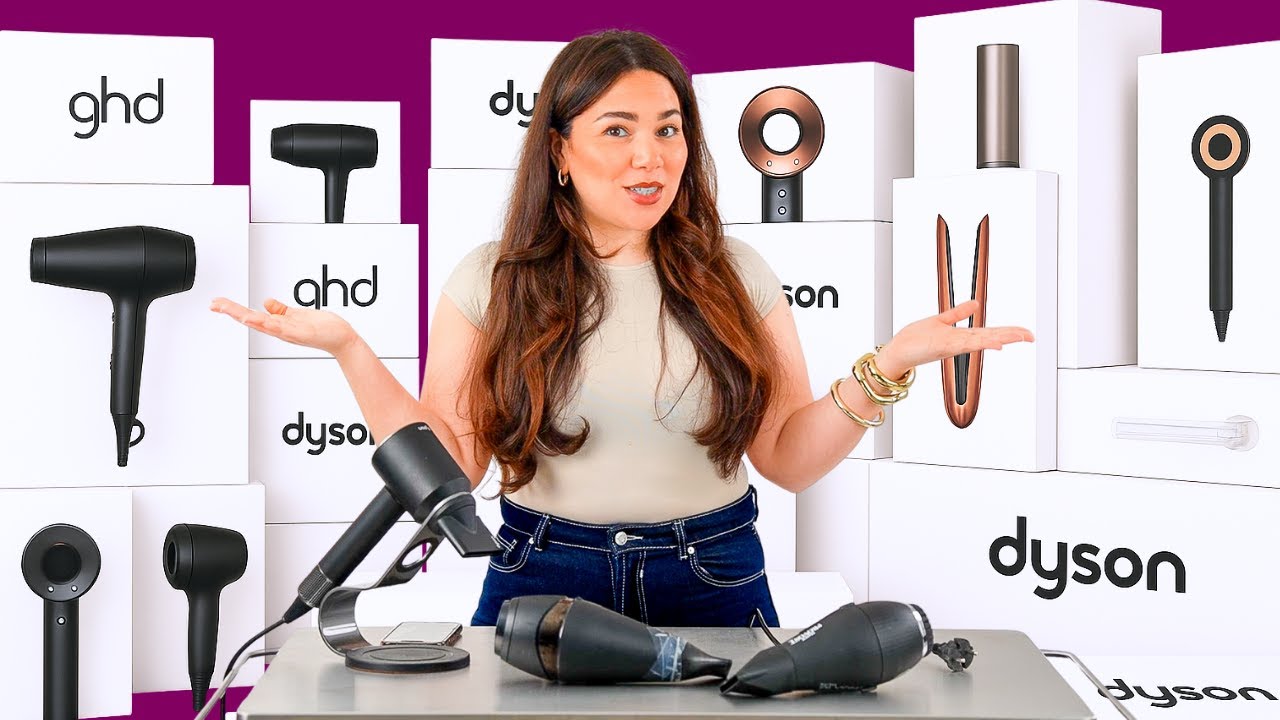 COMMENT CHOISIR SON SECHE CHEVEUX POUR FAIRE SON BRUSHING ( DYSON, GHD, PARLUX ou ELCHIM )