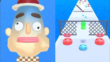 Sandwich Runner VS Slime Run Race - Gameplay Walkthrough Android iOS