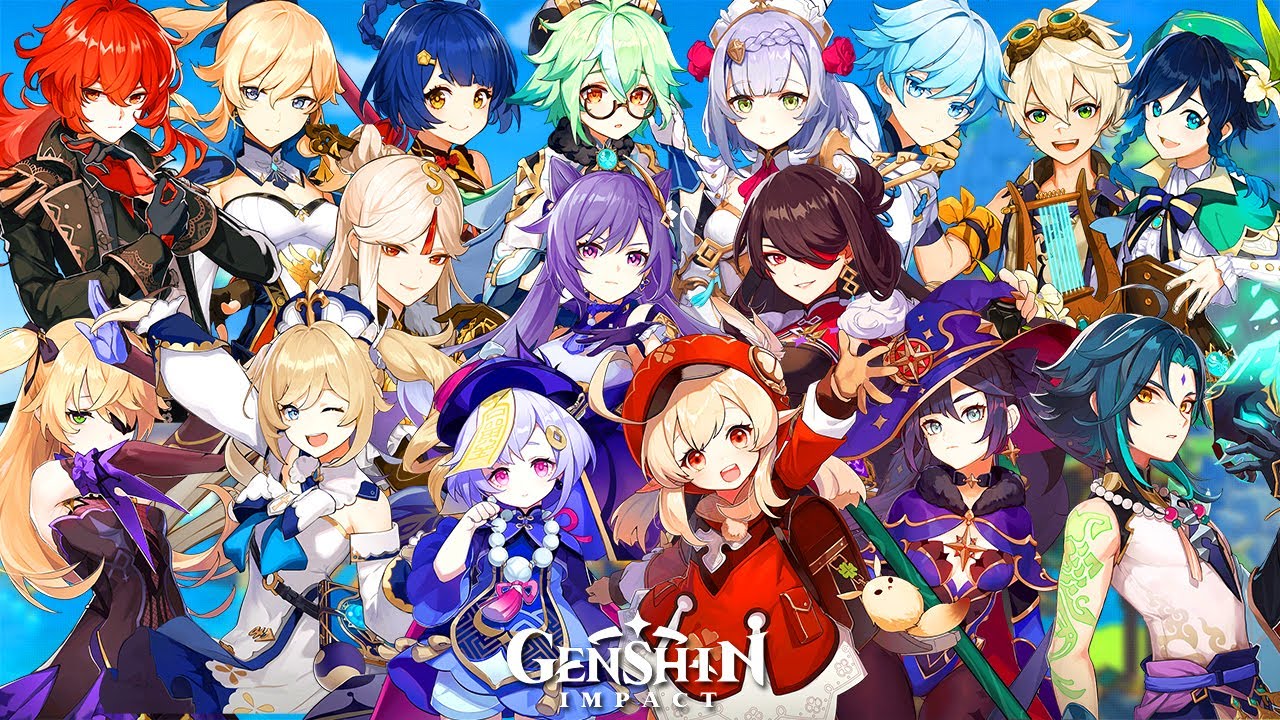 Genshin Impact - All 30 Characters