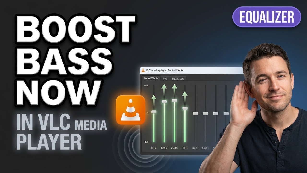 Increase Bass in VLC Media Player | Full Step-by-Step Tutorial
