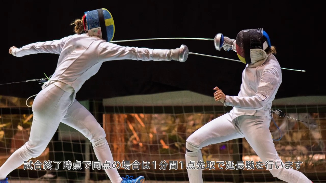 フェンシング競技ルール説明 Fencing Competition Rule Explanation