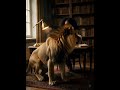 Cozy Reading Session with a Pet Lion 🦁 | AI Generated Video