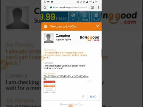 Video: Bagaimana cara membatalkan pesanan Banggood saya?