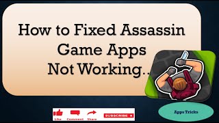 How to Fixed Assassin Game issue screenshot 2