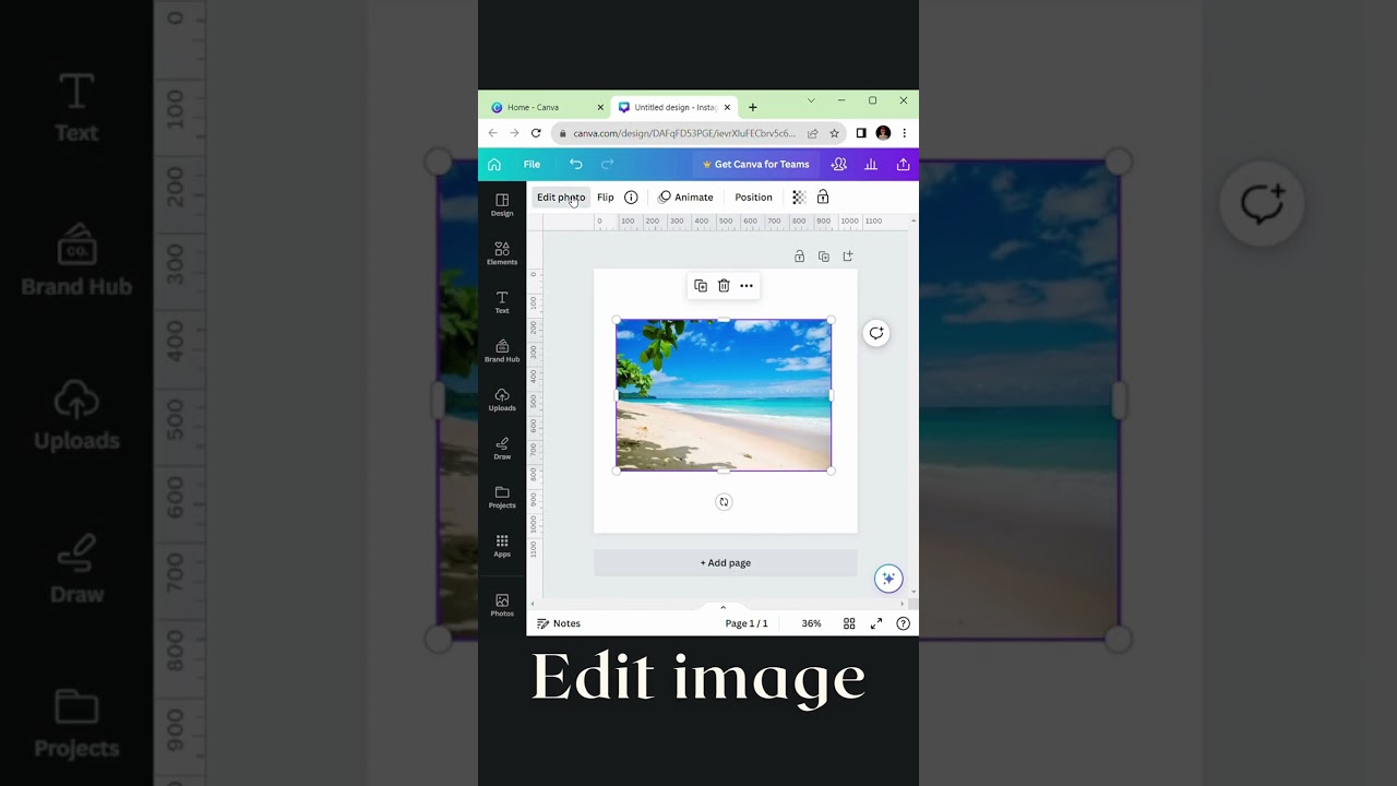Canva AI | BETA Brush | Magic Edit | Generative Fill