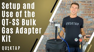 Setup and Use of the QT-SS Bulk Gas Adapter