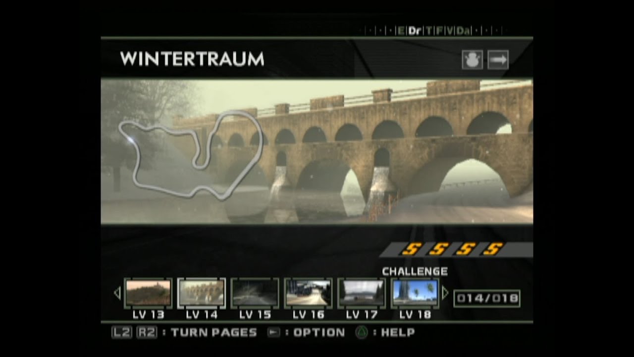 PS2 エンスージアDRIVING REVOLUTION Level 14-17 ランクS