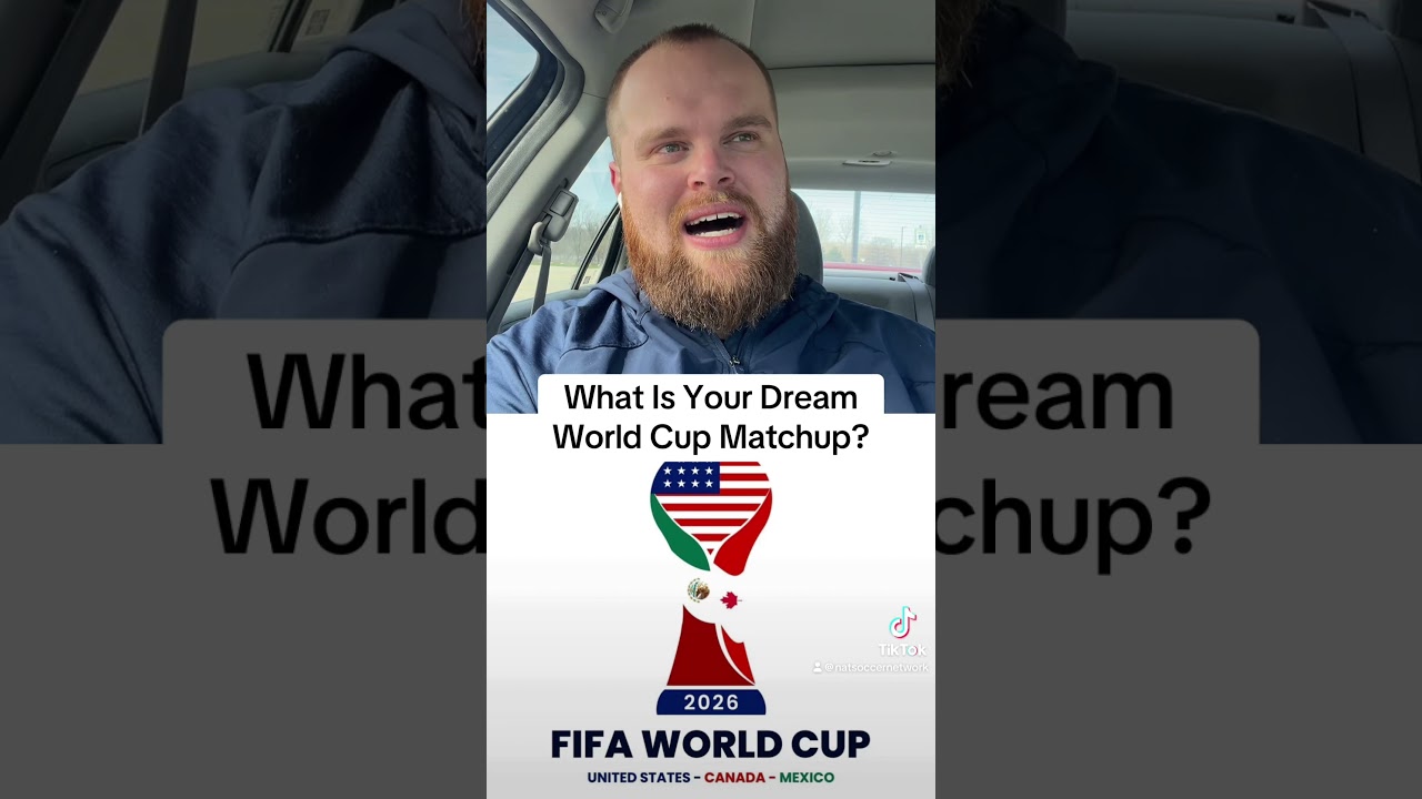What is your dream World Cup matchup? #fyp #soccer #football #worldcup