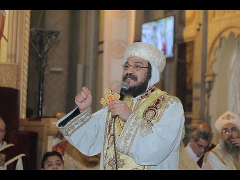 ظ لم أما هو فتذلل ولم يفتح فاه الأنبا بافلي