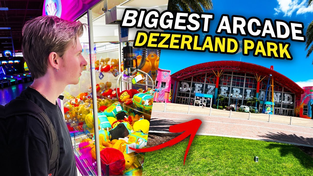 Playing So Many Games At The Biggest Arcade In Orlando Florida world-s-largest-arcade-in-nh-has-a-new-game-mario-fans-will-love