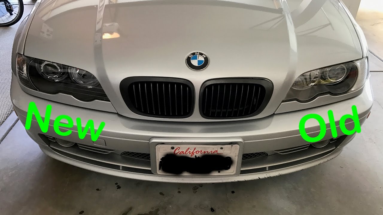 E46 Angel Eye Headlight Assembly Installation YouTube