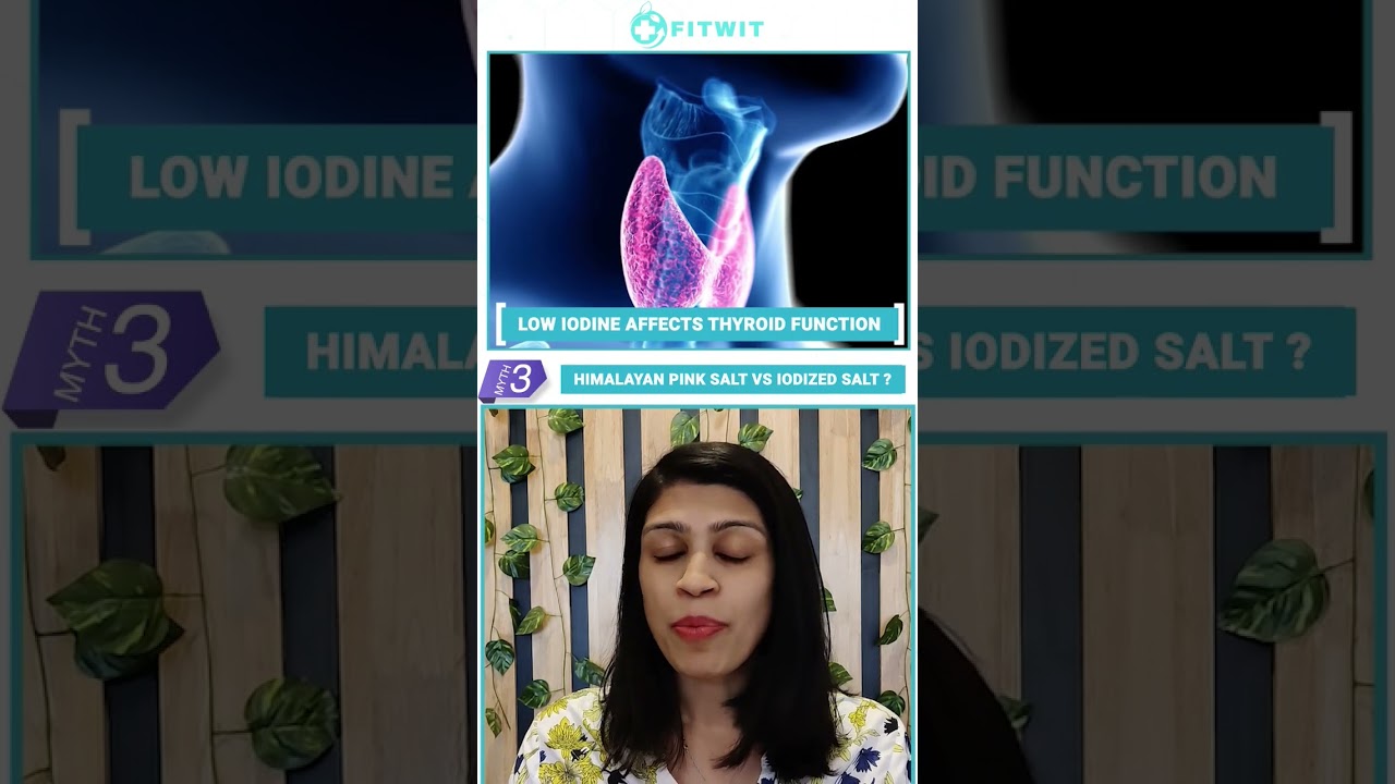 himalayan pink salt vs iodized salt #trendingshorts #finance #fitness #viral #health #foodforhealth