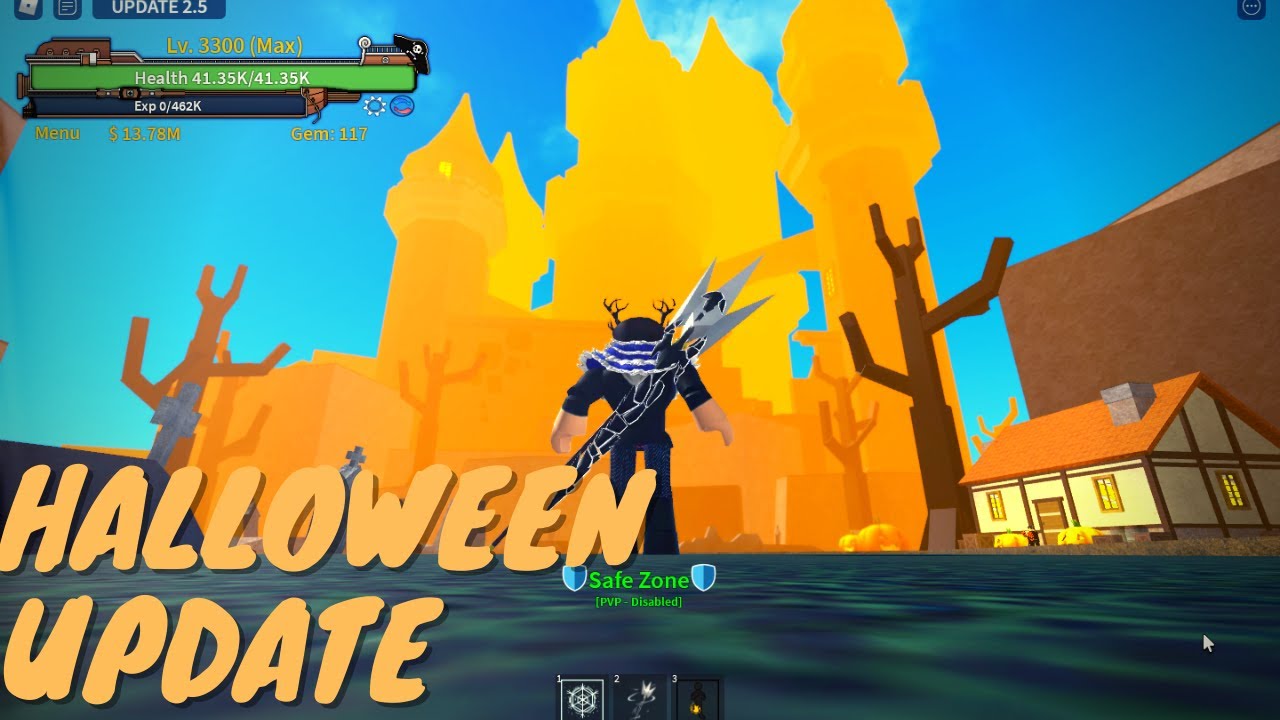 How To Spawn Jack O' Lantern Boss + New Code in King Legacy Update 4.8 