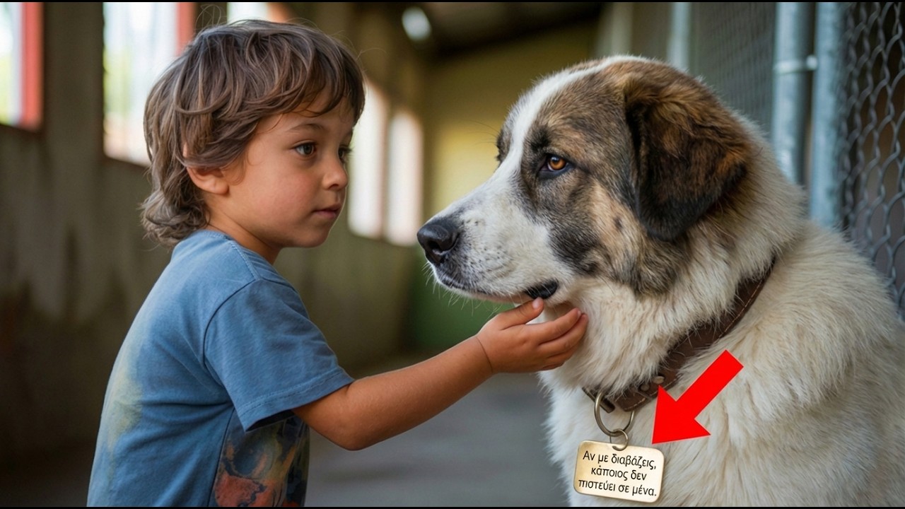 Κανείς Δεν Τον Ήθελε... Μέχρι Που Ένα Αγόρι Διάβασε Τι Έγραφε Στο Περιλαίο Του 😢🐕