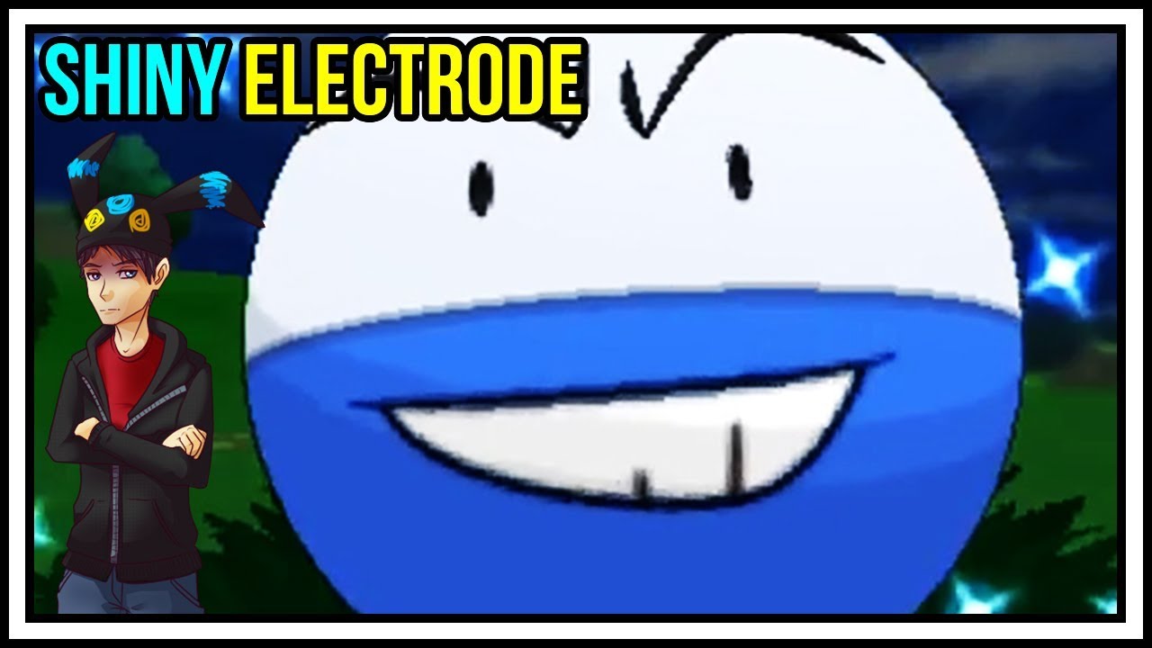 THE GREAT BALL POKEMON Shiny Electrode Reaction in Pokemon X and Y Shiny Living Dex  101