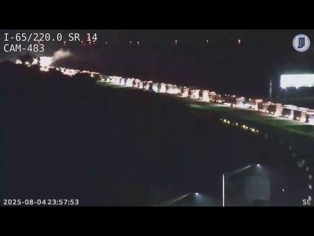 1 killed in crash involving 3 semi trucks near Fair Oaks Farms in