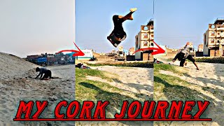 Cork Progression | Learning Flips | How to do Cork