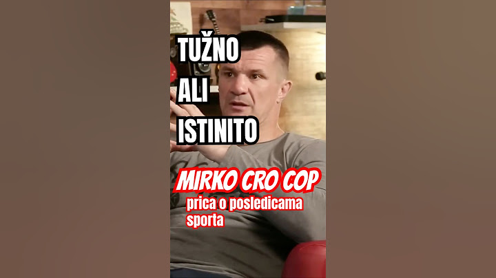 MIRKO CRO COP O TEŠKOM ŽIVOTU #mirkocrocop #crocop #viralvideo #shortsfeed #ufc #fnc #mma #sad