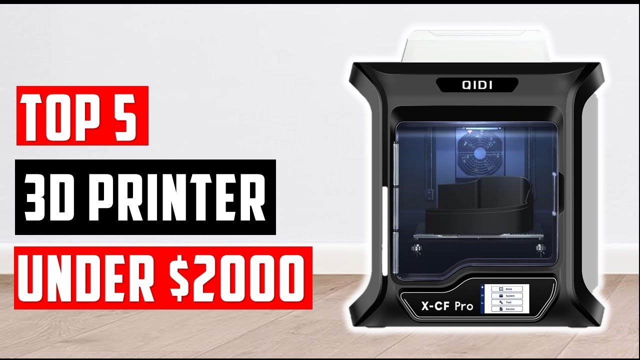 ✅Best 3D Printer Under $2000 | Top 4 3D Printer Reviews