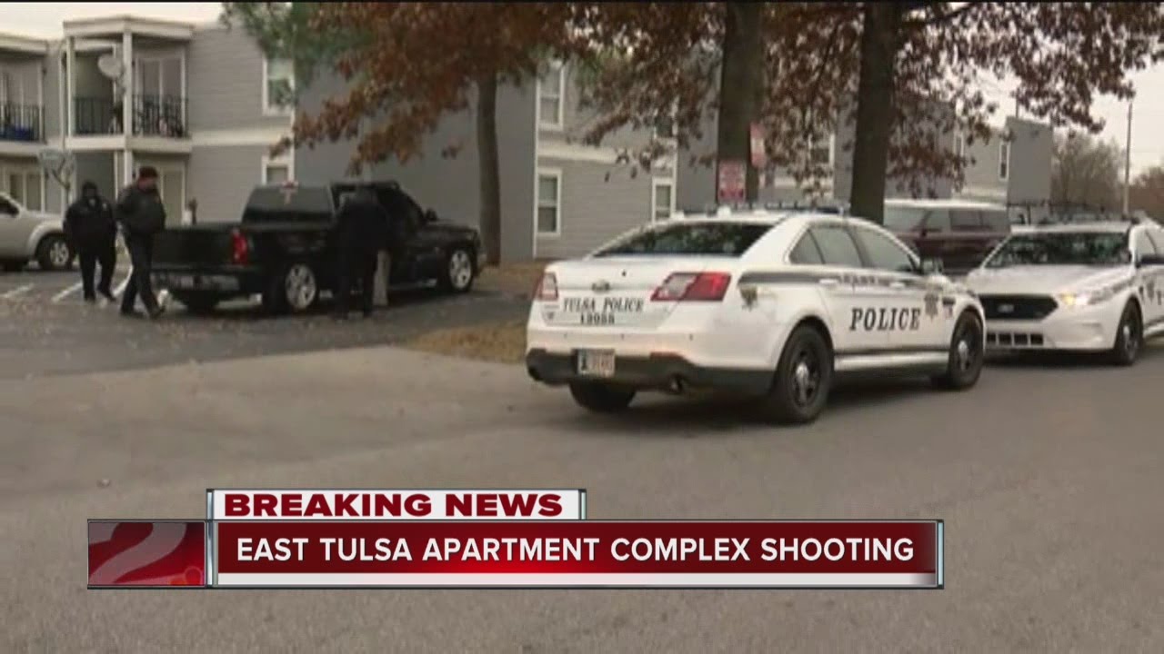 Police investigate shooting at east Tulsa apartment complex - YouTube