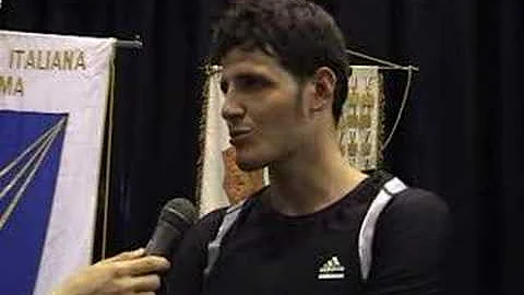 Intervista al campione italiano di fioretto Andrea...