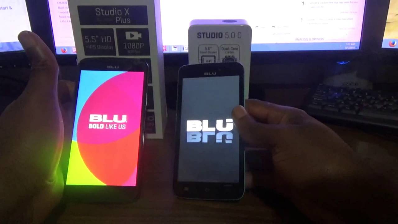 BLU Studio 5.0 C vs BLU Studio X Plus
