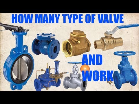 सभी प्रकार के वाल्व के नाम और यूज। All types of valve and work #alltypesofvalve #rsmultitechinal