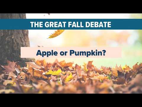 Fall starts this evening, kicking off the debates over apple vs pumpkin and Halloween vs Thanksgivin