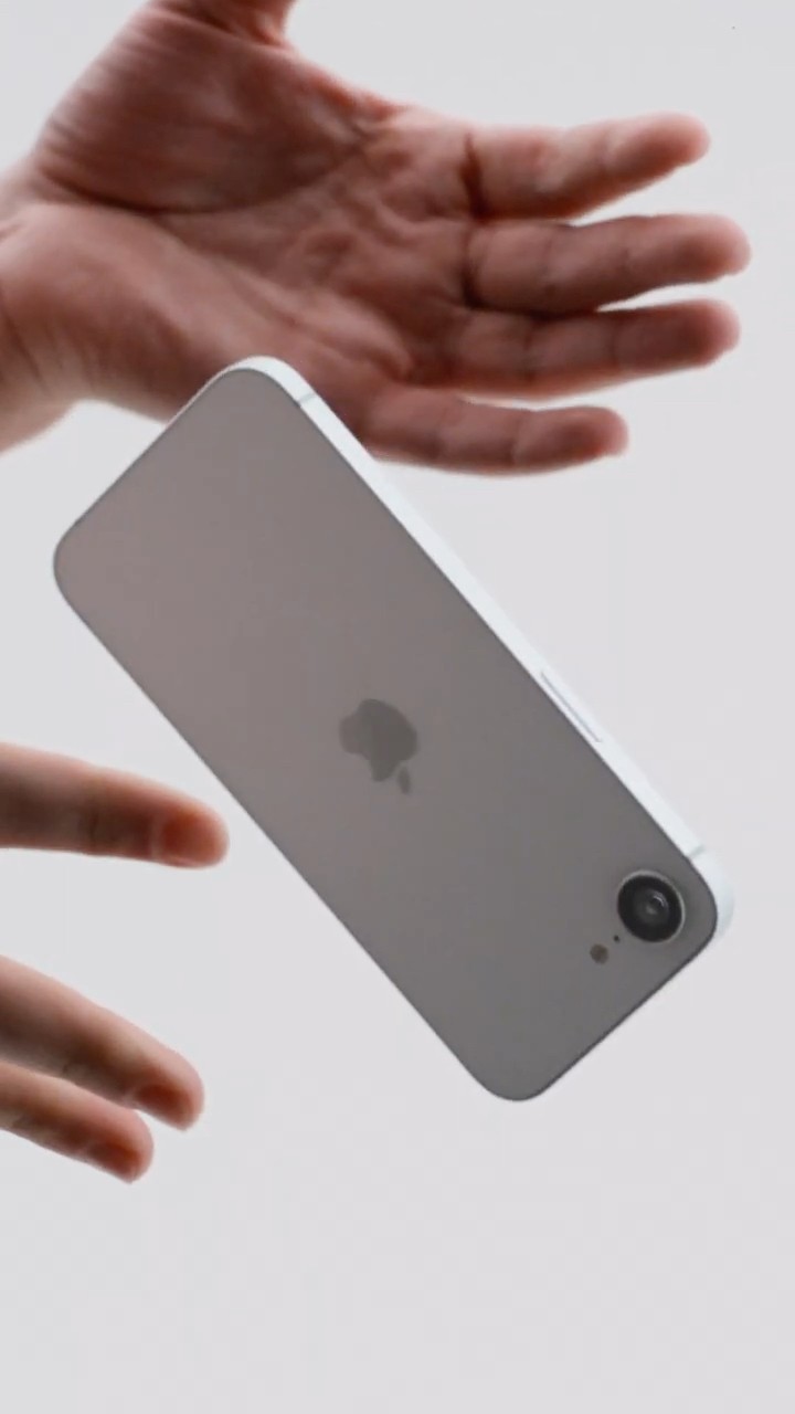 Latest iPhone. Greatest price. iPhone 16e has a durable design, because phone drops happen. #Shorts